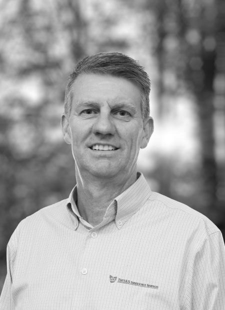 Intas insurance services staff darren headshot bw