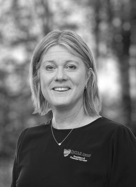 Intas insurance services staff trace headshot bw